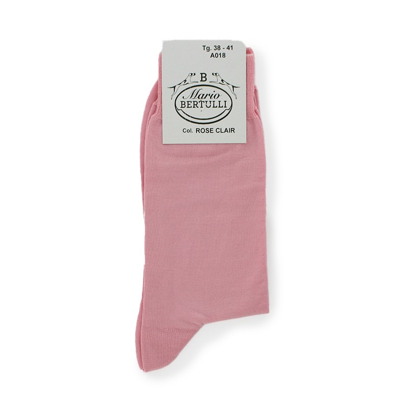 Light pink Scottish lisle thread socks