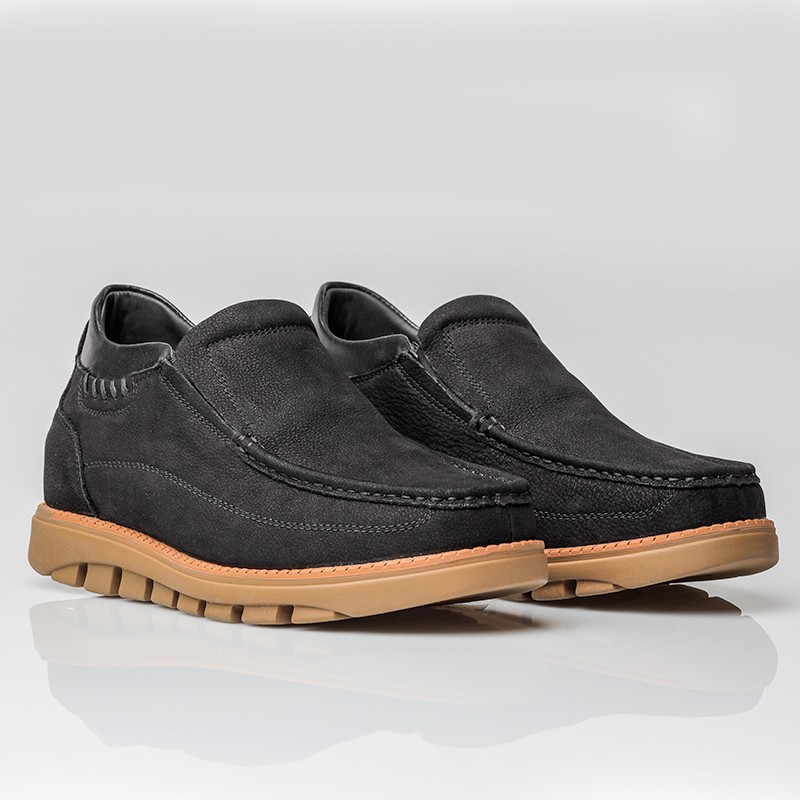 Height increasing loafers Balck 2.2