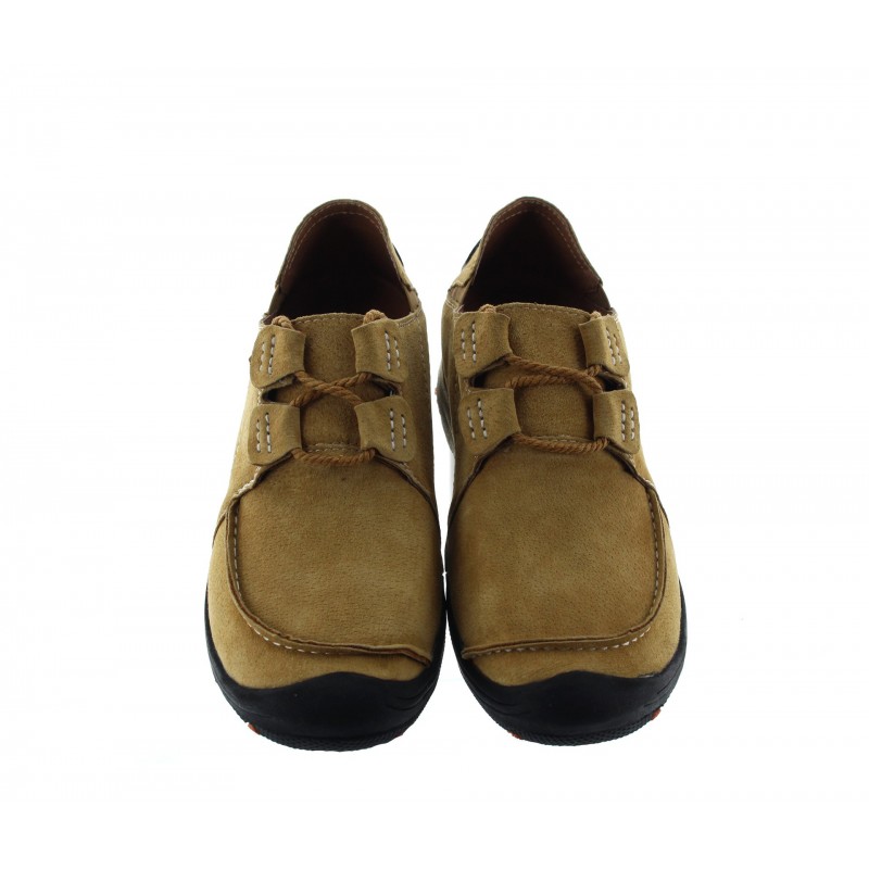 sportive con zeppa Uomo - Cognac - Nubuck - +5 CM - Relax - Mario Bertulli