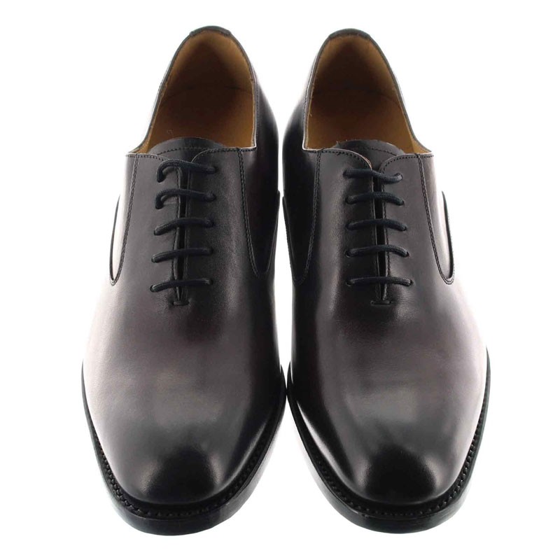 Elevator Oxfords Shoes Men - Burgundy - Full grain calf leather - +2.4'' / +6 CM - Fabiano  - Mario Bertulli